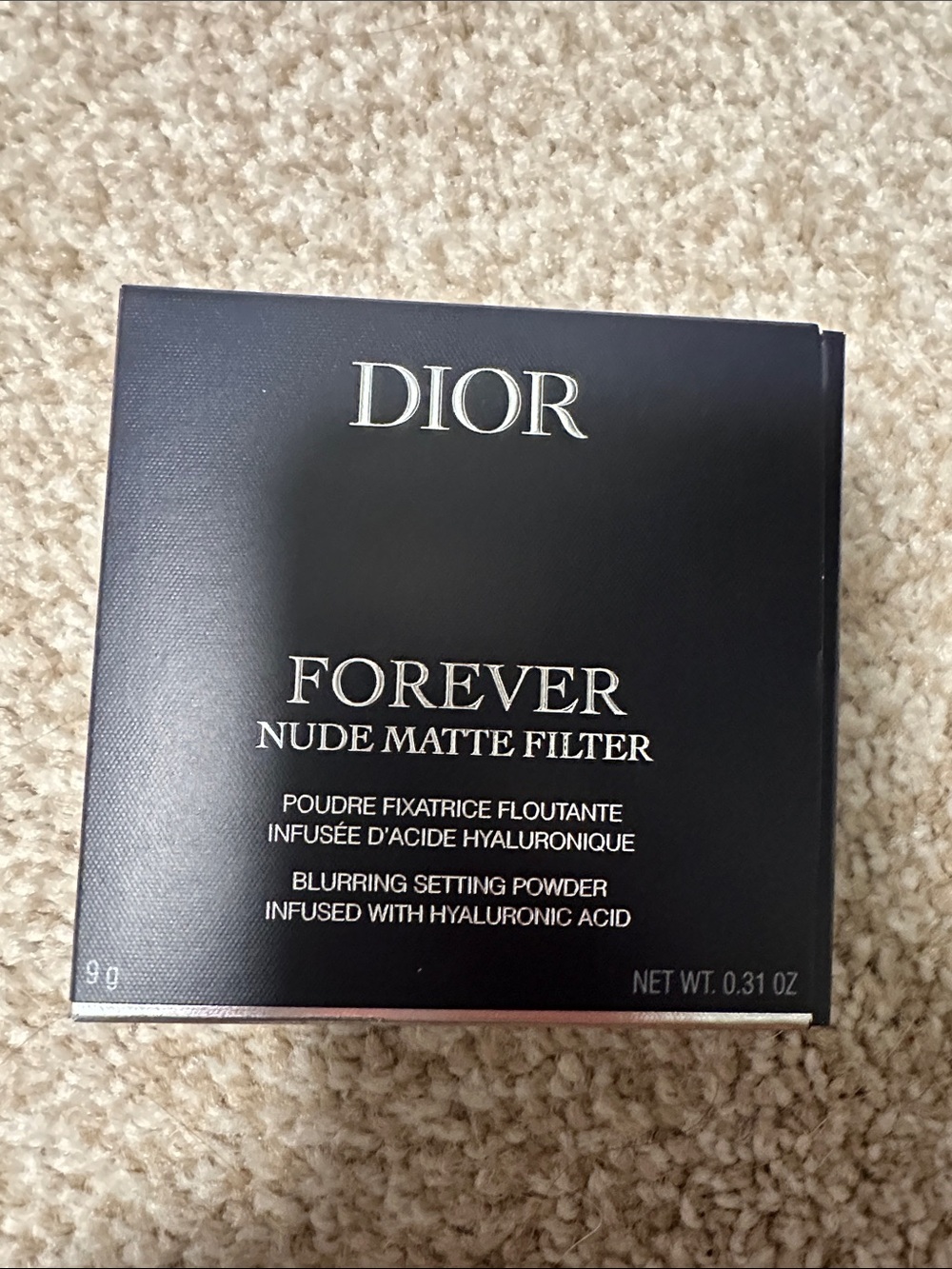 Dior Forever Nude Matte Filter - Black and Silver Box
